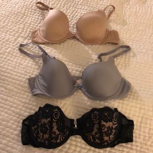 Set of 3 Victoria Secret Bras